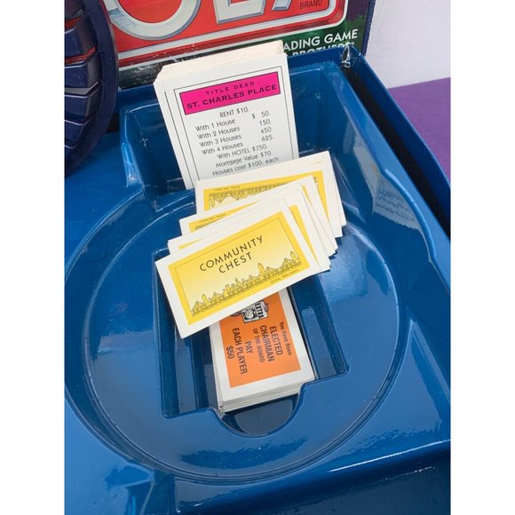 Monopoly Deluxe Edition 1998 Board Game Parker Brothers - Picture 4 of 12